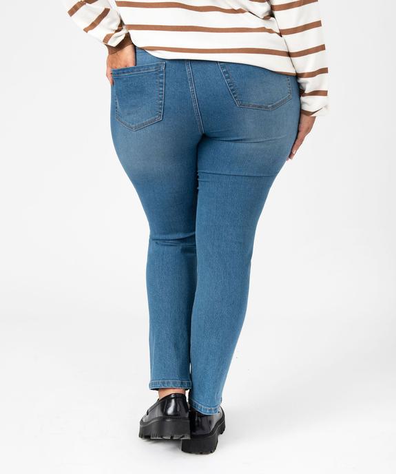 Jean Regular femme grande taille vue3 - GEMO 4G GT - GEMO