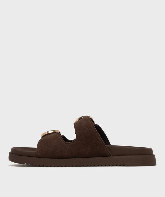 Mules à larges brides femme - LuluCastagnette vue3 - LULUCASTAGNETTE - GEMO