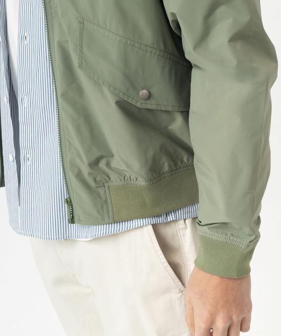 Blouson bomber zippé léger homme vue6 - GEMO (HOMME) - GEMO