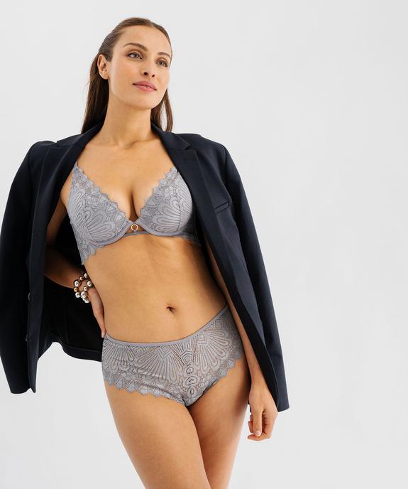 Shorty en dentelle femme vue5 - GEMO(HOMWR FEM) - GEMO