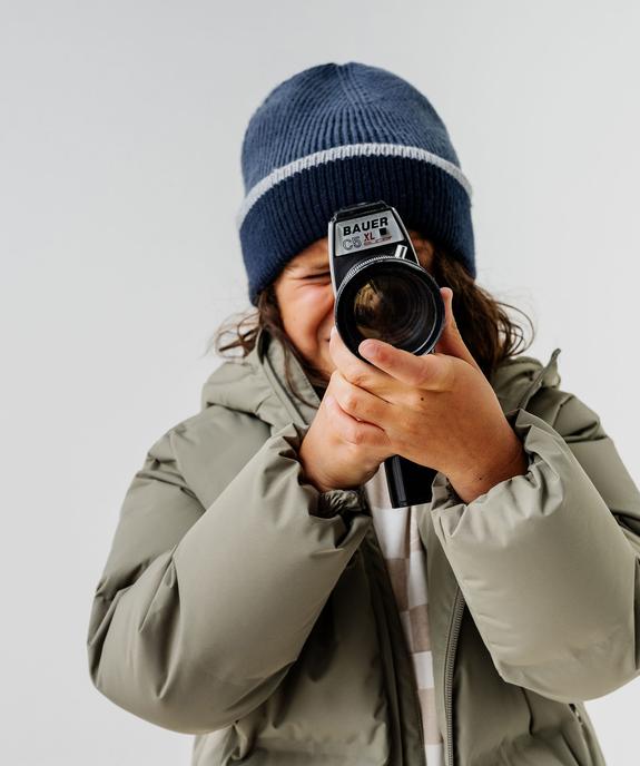 Blouson déperlant doublé polaire à capuche garçon vue7 - GEMO 4G GARCON - GEMO