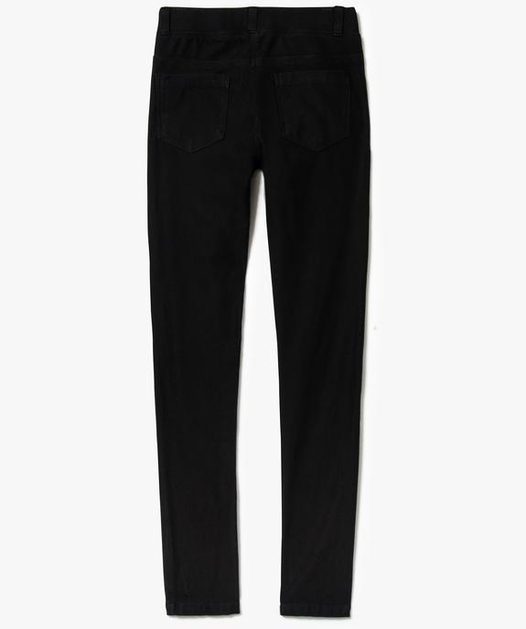 Jegging fille aspect denim vue2 - GEMO (JUNIOR) - GEMO