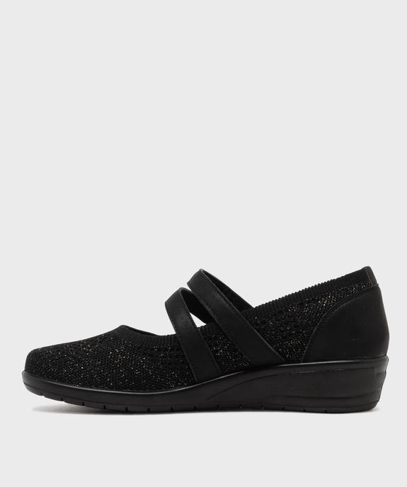 Ballerines confort en mesh fermeture scratch femme vue3 - G'FLEX GEMO FOR GOOD - GEMO