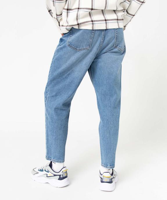 Jean homme coupe loose et délavé vue3 - GEMO (HOMME) - GEMO