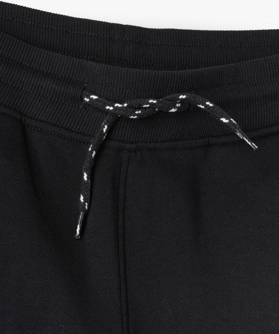 Bermuda en maille molletonnée avec ceinture ajustable garçon vue2 - GEMO 4G GARCON - GEMO