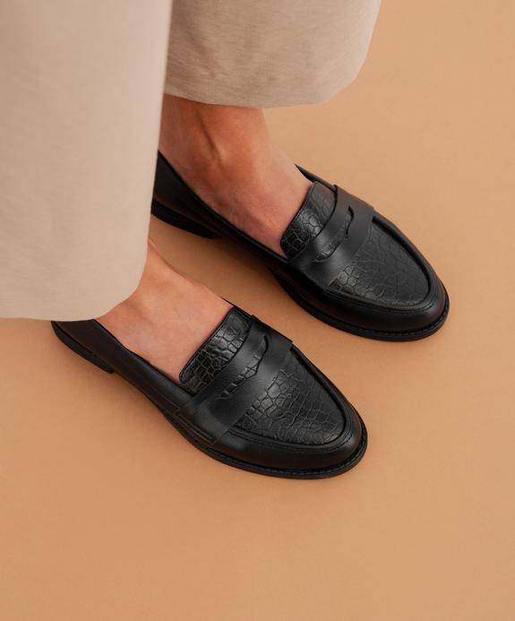 Mocassins avec dessus embossé femme - Valentina Baldano vue1 - VALENTINA BALDA - GEMO