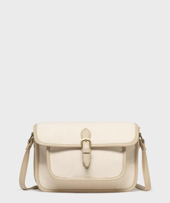 Sac besace à bandoulière en toile femme vue1 - GEMO (ACCESS) - GEMO