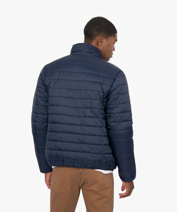 Doudoune homme légère à col montant vue3 - GEMO 4G HOMME - GEMO
