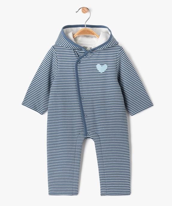 Combinaison pyjama/surpyjama à capuche bébé - GEMO 4G BEBE Combinaison pyjama/surpyjama à capuche bébé vue1 - GEMO 4G BEBE - GEMO