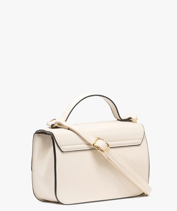 Sac à bandoulière avec fermeture bijou femme vue3 - GEMO (ACCESS) - GEMO