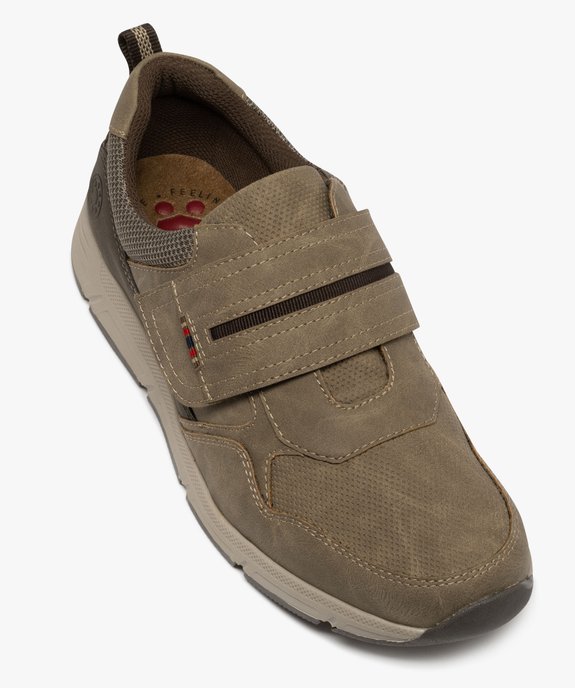Baskets basses confort à scratch homme vue6 - RELIFE - GEMO