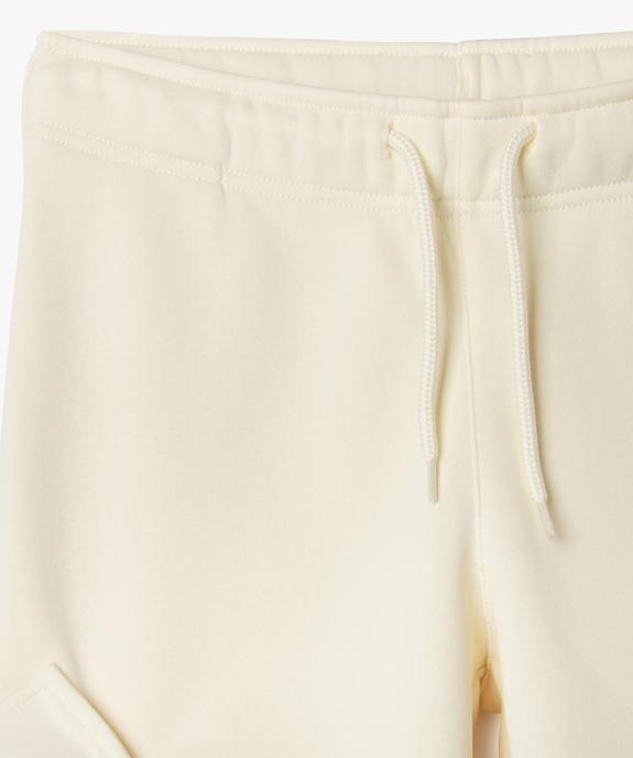 Pantalon de jogging coupe cargo garçon vue3 - GEMO (JUNIOR) - GEMO