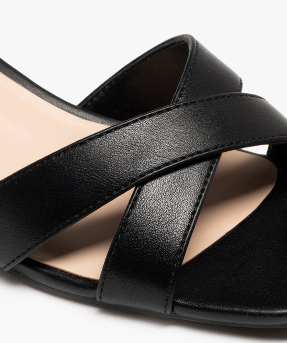 Sandales à brides croisées et talon fermé femme - Valentina Baldano vue7 - VALENTINA BALDA - GEMO