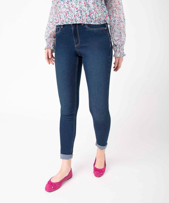 Jegging femme taille haute vue1 - GEMO 4G FEMME - GEMO