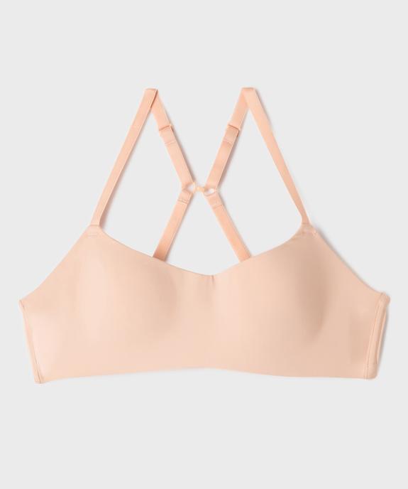 Soutien-gorge avec bonnets moulés et bretelles multipositions fille vue1 - GEMO (JUNIOR) - GEMO