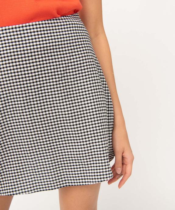 Jupe femme fluide coupe trapèze vue2 - GEMO(FEMME PAP) - GEMO