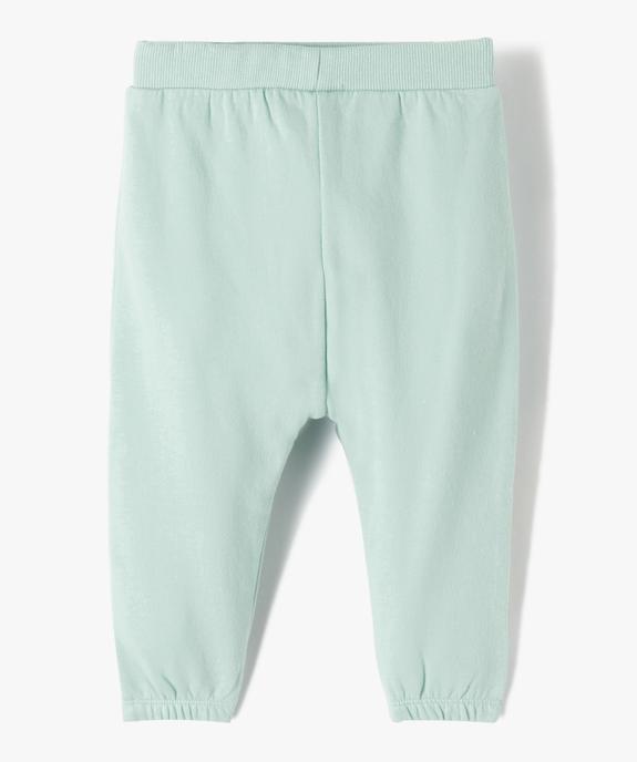 Pantalon bébé en molleton douillet imprimé - Disney vue4 - DISNEY BABY - GEMO