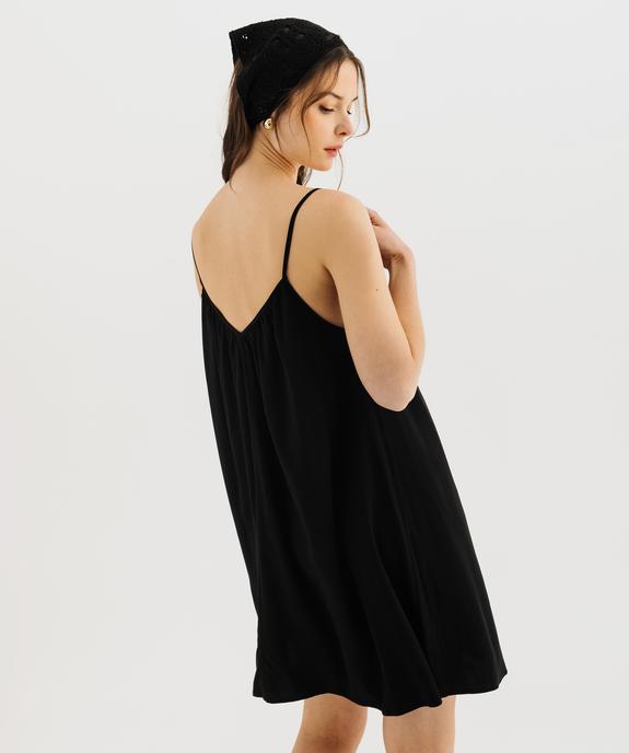 Robe ample à fines bretelles femme vue3 - GEMO 4G FEMME - GEMO