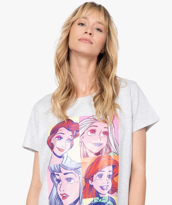 Chemise de nuit femme avec motif princesses - Disney vue2 - DISNEY DTR - GEMO