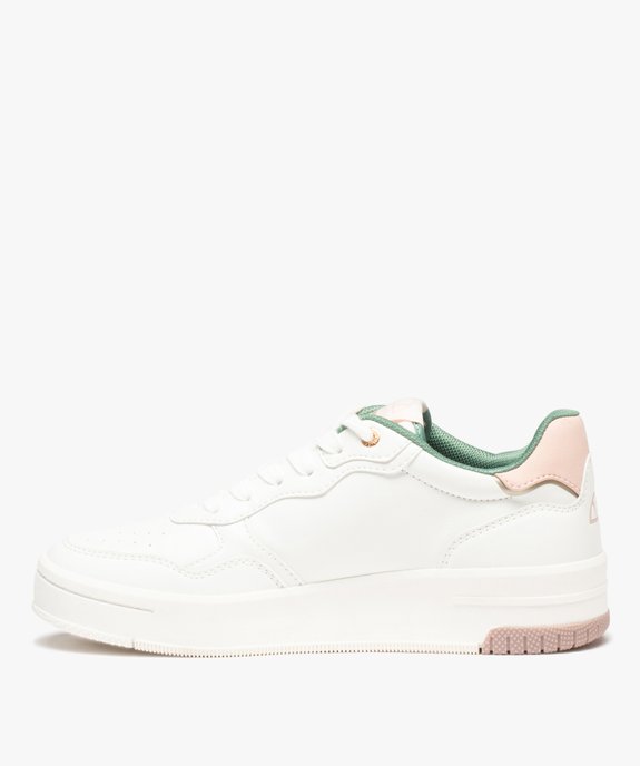 Baskets femme style rétro à bandes colorées - Ellesse vue3 - ELLESSE - GEMO