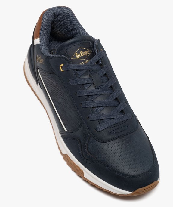 Baskets basses à semelle contrastante homme - Lee Cooper vue6 - LEE COOPER - GEMO
