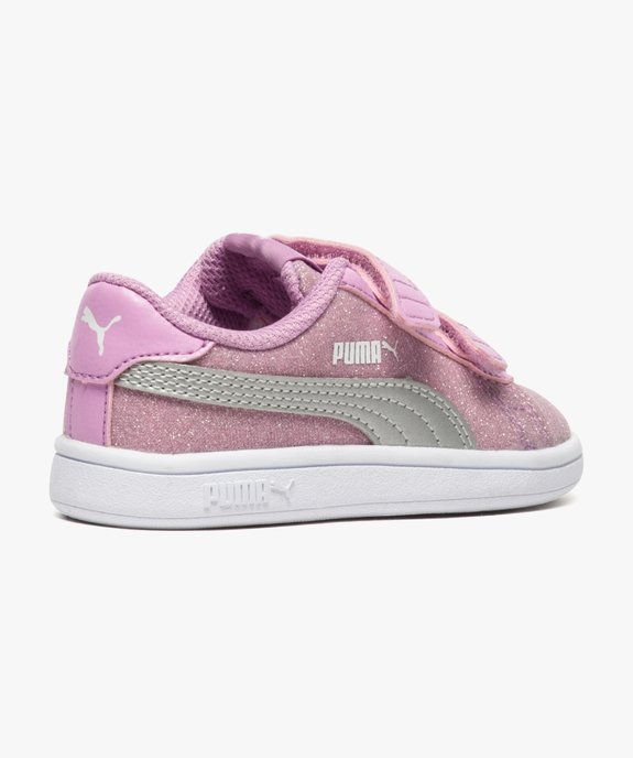 Basket glitter à scratchs - Puma vue4 - PUMA - GEMO