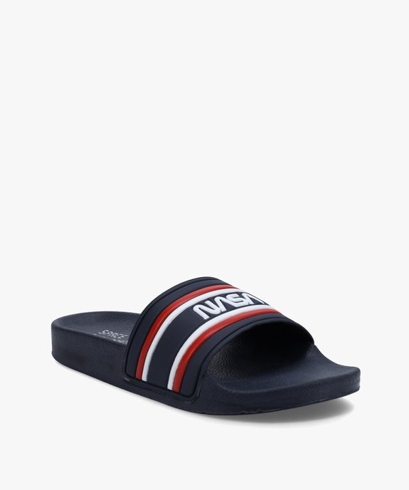 Mules de piscine homme tricolores - Nasa vue2 - NASA - GEMO