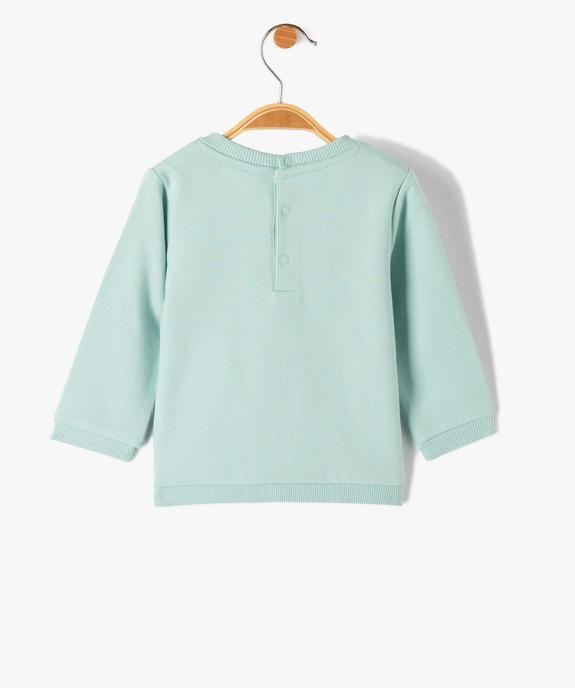 Sweat bébé en jersey molletonné imprimé - Disney vue3 - DISNEY BABY - GEMO