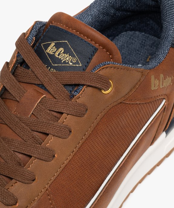 Baskets basses à semelle contrastante homme - Lee Cooper vue6 - LEE COOPER - GEMO
