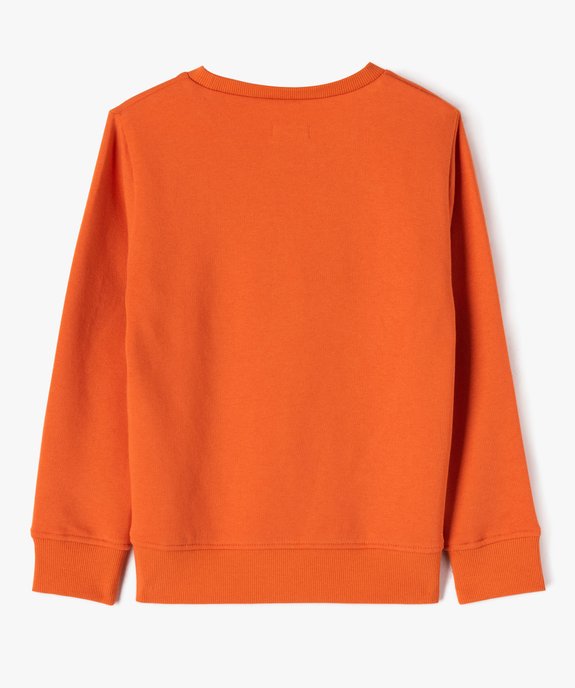 Sweat molletonné avec motif XL garçon vue4 - 1E PRIX BY GEMO - GEMO