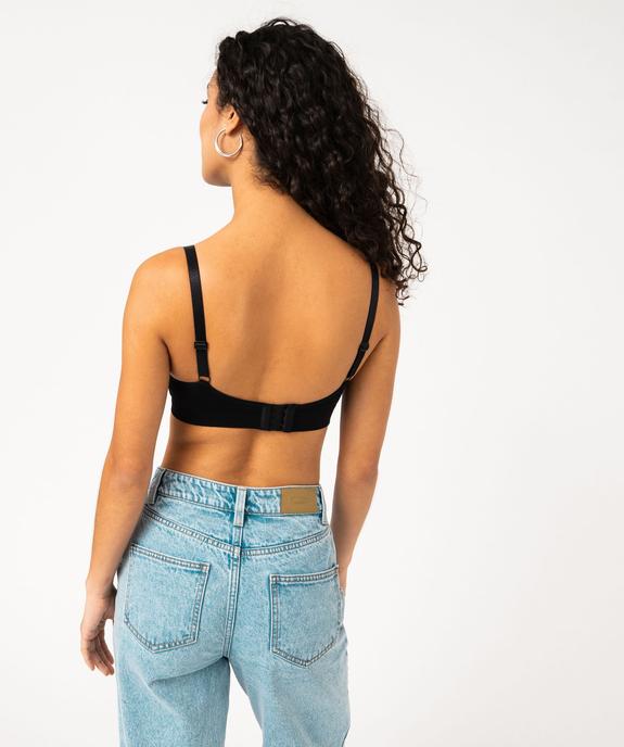 Soutien-gorge triangle sans armatures spécial allaitement vue3 - GEMO(HOMWR FEM) - GEMO