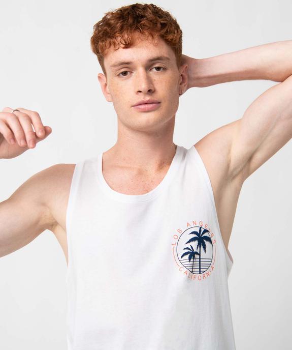 Débardeur homme avec motif palmier vue2 - GEMO (HOMME) - GEMO