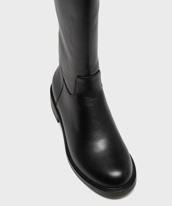 Bottes cavalières à bout rond femme - Valentina Baldano vue5 - VALENTINA BALDA - GEMO