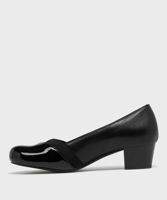 Escarpins confort semelle intérieure cuir femme vue3 - G'FLEX - GEMO
