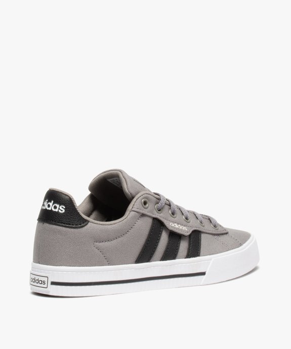Baskets garçon à lacets en toile bicolores – Adidas vue4 - ADIDAS - GEMO
