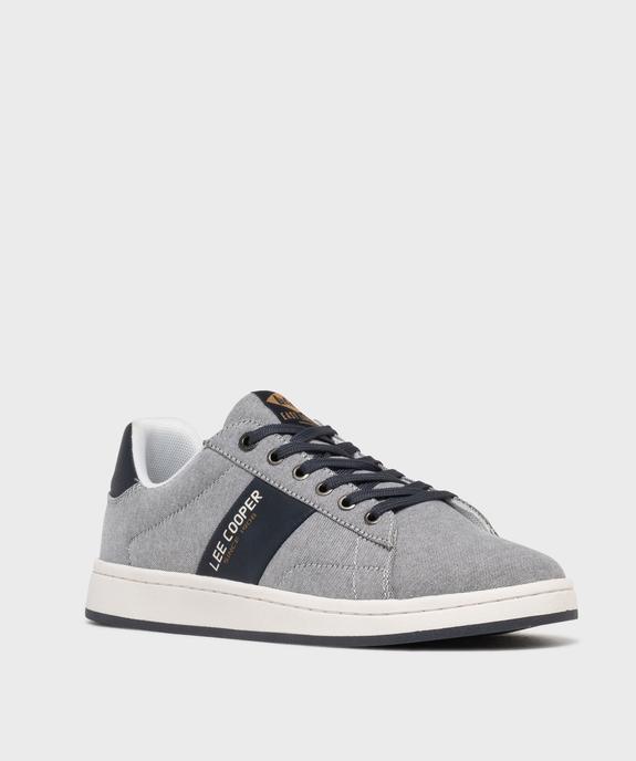 Tennis en toile chinée homme - LEE COOPER vue2 - LEE COOPER - GEMO
