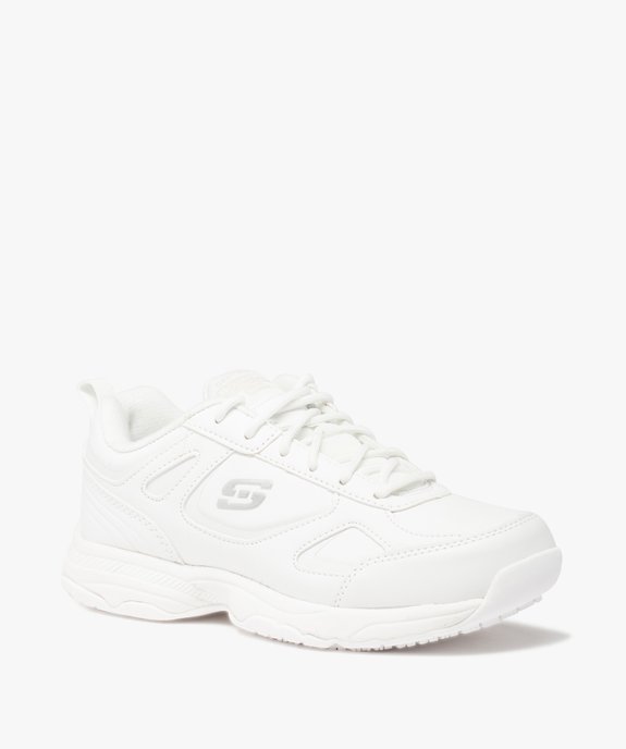 Baskets femme unies à semelle antidérapante - Skechers vue2 - SKECHERS - GEMO