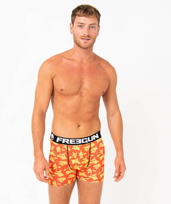 Boxer homme imprimé Pokemon - Freegun vue1 - FREEGUN - GEMO