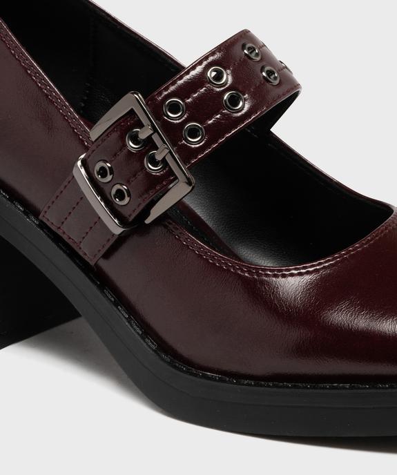 Chaussures à talon Mary Jane à semelle épaisse femme vue6 - 5 MILES - GEMO