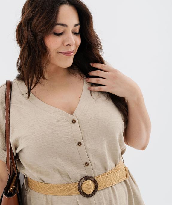 Sac fille en gaze de coton avec chouchou pour les cheveux assorti vue5 - GEMO (ENFANT) - GEMO
