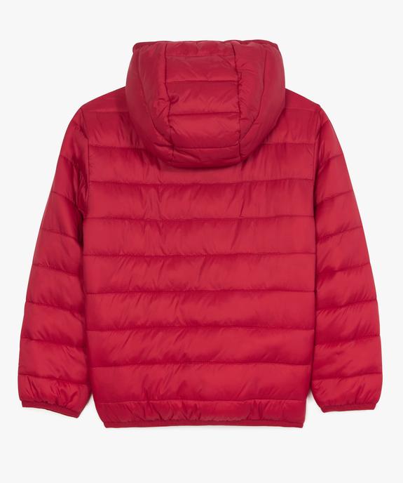 Doudoune mixte légère à capuche vue4 - GEMO (ENFANT) - GEMO