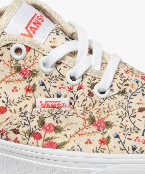 Tennis femme skateshoes en toile imprimée - Vans Doheny vue6 - VANS - GEMO