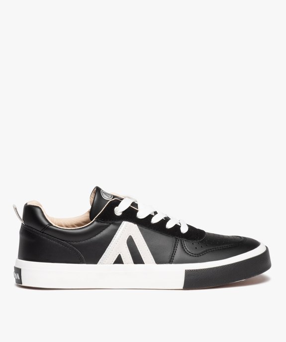 Baskets homme casual bicolore et à lacets - Alma Planète vue1 - ALMA PLANETE - GEMO