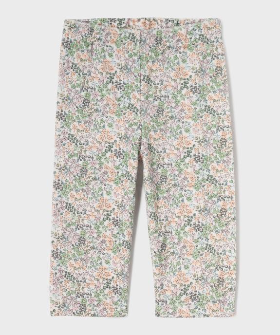Pyjama en velours 2 pièces à col claudine bébé  vue4 - GEMO 4G BEBE - GEMO