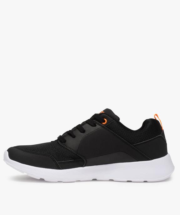 Baskets homme jogger dessus multi-matière - Kappa vue3 - KAPPA - GEMO