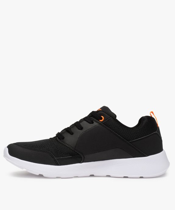 Baskets homme jogger dessus multi-matière - Kappa vue3 - KAPPA - GEMO
