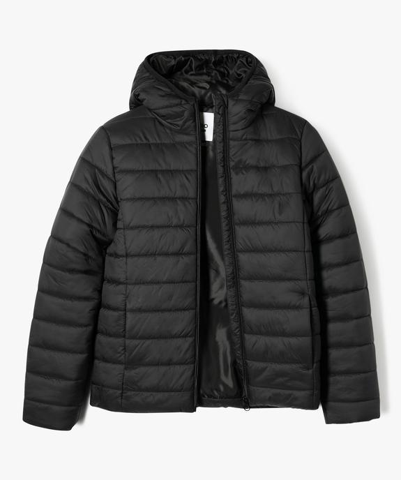 Doudoune à capuche matelassage léger fille - GEMO 4G FILLE Doudoune à capuche matelassage léger fille vue2 - GEMO 4G FILLE - GEMO