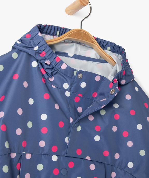 Imperméable coupe-vent forme cape bébé vue3 - GEMO(BEBE DEBT) - GEMO