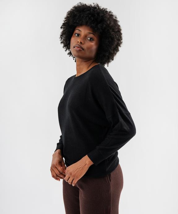 Haut de pyjama à manches chauve-souris femme vue1 - GEMO 4G FEMME - GEMO