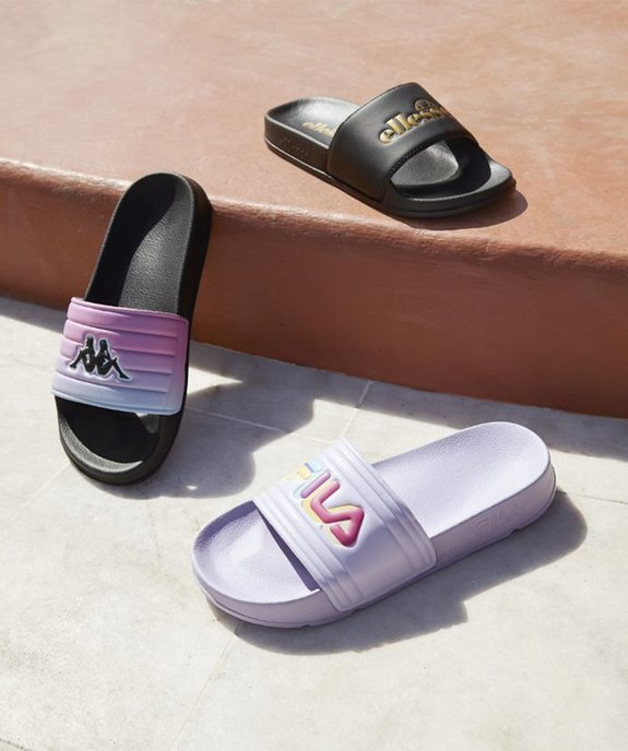 Mules de piscine fille avec dégradé de couleur - Kappa vue6 - KAPPA - GEMO